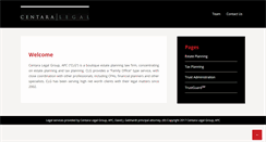 Desktop Screenshot of centaralegal.com